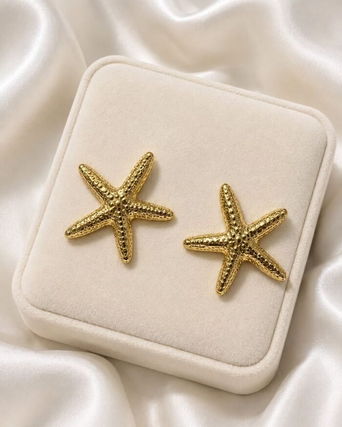 Pendientes estrella de mar